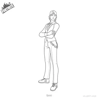 Free printable Sparx 02 Coloring Page - Free PDF Printable Fortnite Coloring Sheets coloring page